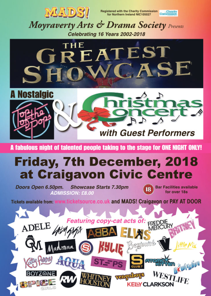 The Greatest Showcase by MADS | Craigavon Civic and Conference Centre